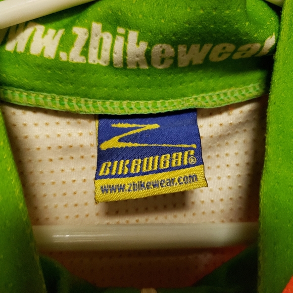 RARE VINTAGE Z-BIKEWEAR SLEEVLESS ZIP UP MESH BIKER TOP W/ZIP POCKET/S/EGPLC - Picture 3 of 9